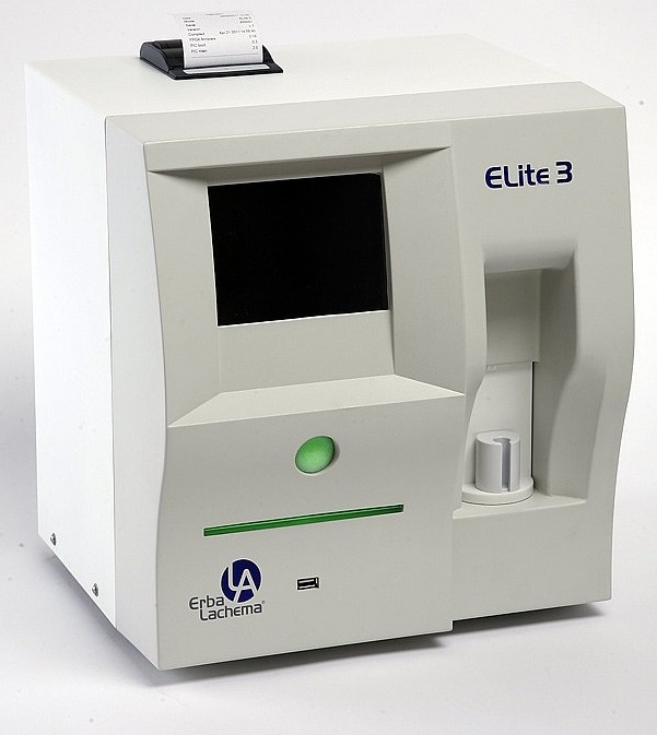 Advanced Hematology Analyzers  Model: ELite 3 Brand: ERBA Origin: Germany 